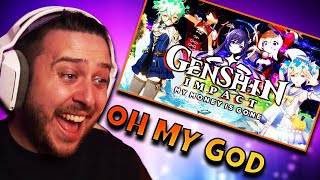 NEW PLAYER REACTS TO MAXOR GENSHIN IMPACT REVIEW (SENSORY OVERLOAD)