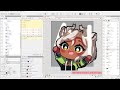 【LIVE2D - TIME LAPSE】Sansinjin - Animated Rave Emote