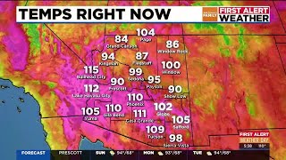 Heat warning expires tonight as Phoenix temps decrease