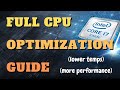 Full CPU Optimization Guide