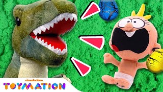 Baby Lily Puppet Digs for Dino Eggs! | Loud House Adventures #1 | Toymation