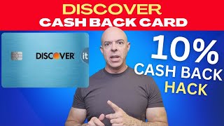 10% Cash Back with Discover it Credit Card Hack #creditcard #hack