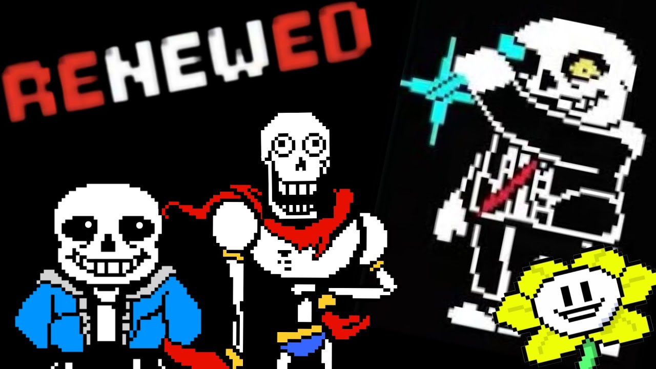 Sans Plays Undertale Last Breath Renewed Youtube