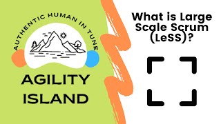 What is Large Scale Scrum (LeSS)?