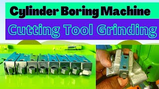 How To Grind A Cutting Tool | Boring Machine Cutting Tool