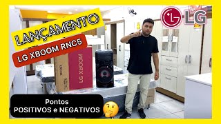 (Desembalando) LG XBOOM RNC5 200w vale a pena o investimento? É boa? 🤔🤔 o que melhorou ?🤔