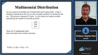Multinomial and Hypergeometric Distributions (SOA Exam P – Univariate Random Variables)