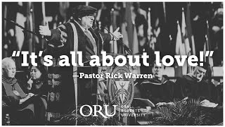 Viewed by Thousands Across Social Media | ORU's Viral Graduation Message Feat. Pastor Rick Warren
