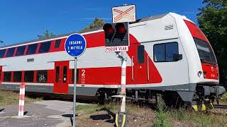 Železničné priecestie Malacky #3 (SK) (AŽD 71) - 30.8.2022 / Slovakia railroad crossing