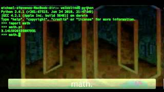 Python - Math Library