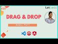 Drag and Drop | Actions | Protractor Tutorial | LetCode
