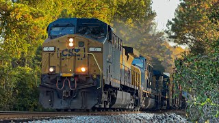 CSX 6 Leads M892 Through Evans, GA with a Friendly Crew \u0026 Awesome K5LA