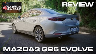The Best Looking Small Sedan | 2022 Mazda3 G25 Evolve Review