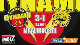 KaDy - Ilves FS 16.1.2021 MAALIKOOSTE!