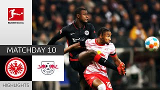 Eintracht Frankfurt - RB Leipzig 1-1 | Highlights | Matchday 10 – Bundesliga 2021/22