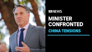 Richard Marles confronted by China's military at summit | ABC News