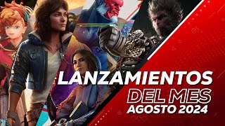 Los mejores lanzamientos de videojuegos: Agosto 2024