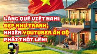 Làng Quê Việt Nam: Đẹp Như Tranh, Khiến YouTuber Ấn Độ Phải Thốt Lên!