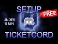Custom Discord Ticket Bot Tutorial - Free & Easy Setup (No Coding)