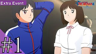 Extra Event Cutscenes Part 1 - Meet Yoshiko Fujisawa | Captain Tsubasa: Rise of New Champions | PS 4