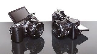 Sony Alpha a5000 Vs a6000 Low Light, Menus \u0026 Controls