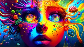Psychedelic Trance - Infected Mushroom mix 2023 (AI Graphic Visuals)