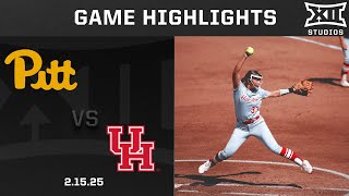 Pittsburgh vs. Houston (2.15.25) Highlights | 2025 Big 12 Softball