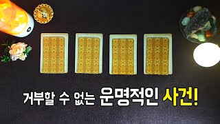 [타로카드] 거부할 수 없는 운명적인 사건!