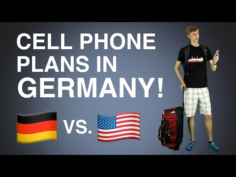 Cell Phone Plans in Germany vs. the U.S.! | July 2016 Cell Phone Plans in Germany vs. the U.S.! | July 2016