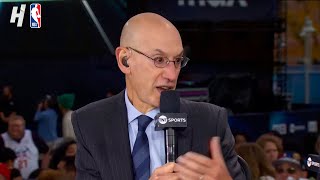 Adam Silver Joins Inside the NBA, Talks New Rules & In-Season Tournament
