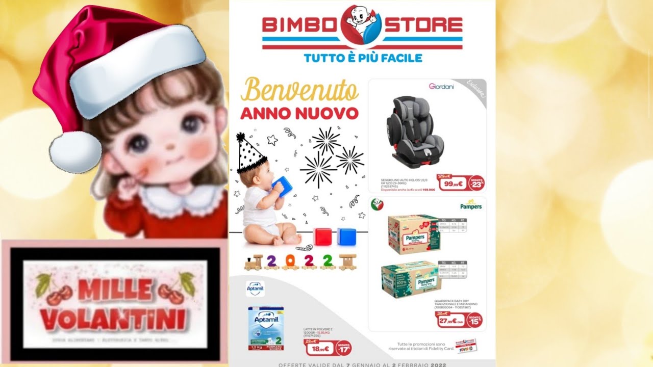 VOLANTINO - BIMBO 👶🏻 STORE🛒DAL 7 GENNAIO AL 2 FEBBRAIO 2022 |MILLE ...