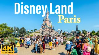 Paris, France 🇫🇷 - Disneyland Paris 2023 4K HDR walking tour | Paris 4K | A Walk In Paris