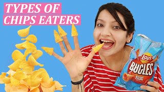 TYPES OF CHIPS EATERS | Laughing Ananas