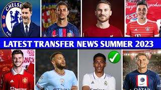 Latest Confirmed Transfers Summer Window 2023 ✍️ Neymar Jr to Man City & Mason Mount to Man United ✅