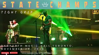 State Champs | "Tight Grip" LIVE! | Pop-Punk Energy | Danforth Music Hall | Toronto | Nov 26, 2024