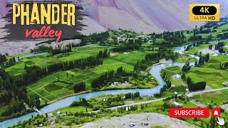 4k Drone View | Phander | Ghizer Valley | Gilgit-Baltistan | Road Guide