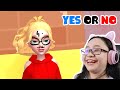 Yes or No - Will She Pick Yes or No??? - Let's Play Yes or No!!!