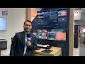 ise 2025 vizrt demonstrates viz flowics live graphics video production platform