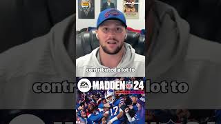 Josh Allen is the Madden 24 cover athlete 🙌 #NFL #Madden #Bills