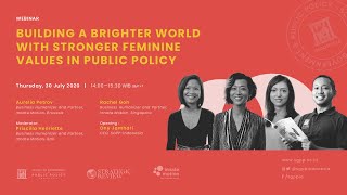 Stronger Feminine Values in Public Policy | Full Webinar