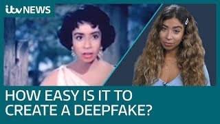 How easy is it to create a deepfake? | ITV News