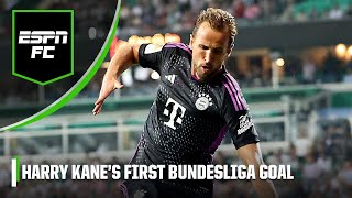 HARRY KANE SCORES FIRST GOAL WITH BAYERN MUNICH 👏 | Bundesliga | ESPN FC