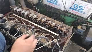 Troubleshooting engine S6S Mitsubishi