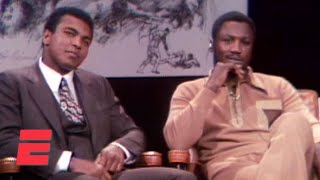 When Muhammad Ali and Joe Frazier got into a fight in a TV studio | Boxing on ESPN