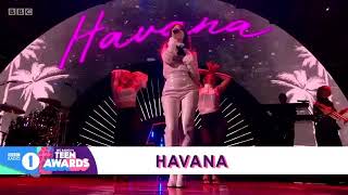 Camila perfoming "havana" the R1 teen awards 10/22