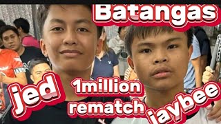 1million Ang prize grabe na laban Ng mga Bata na to rematch JAYBEE SUCAL VS JED BATA BATÀNGAS 🎱