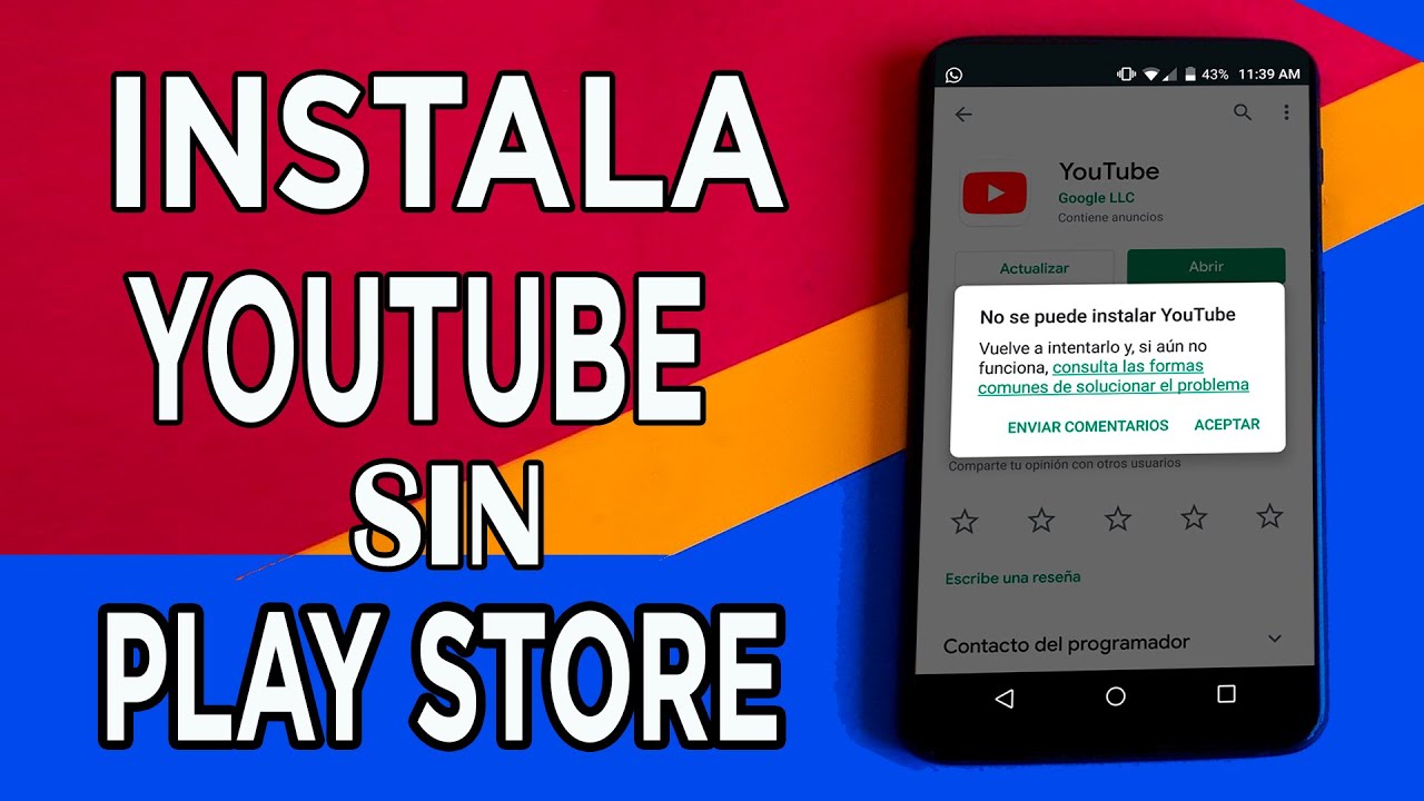 🔴【Instalar YouTube sin Google Play】🔴/2021 -2022 / ¿Cómo instalar YouTube sin Play Store? SOLUCIÓN’ 🔴【Instalar YouTube sin Google Play】🔴/2021 -2022 / ¿Cómo instalar YouTube sin Play Store? SOLUCIÓN