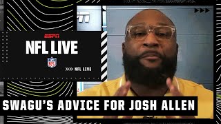 Swagu says Josh Allen needs to take care of the ball like it’s a… baby?! | NFL Live