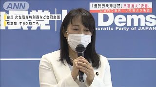 「選択的夫婦別姓の導入」文言消える　自民内で決着(2020年12月15日)