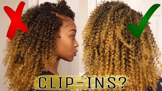 * FAIL??? * OUTRE BIG BEAUTIFUL HAIR CLIP INS | My First Time! | BELLA RINGS 💎